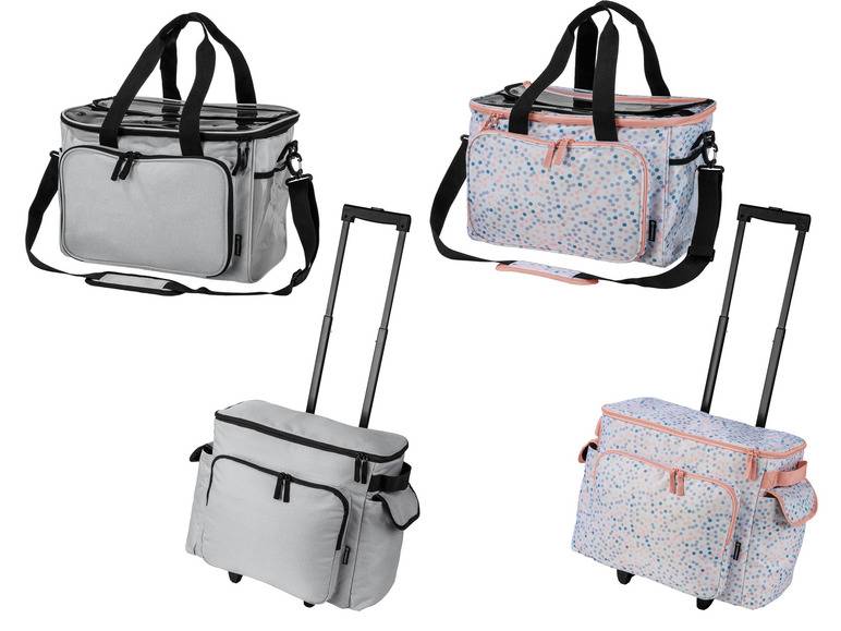 TOPMOVE® Strickzubehör-Tasche oder Nähmaschinen-Trolley Bis zu 50% Rabatt