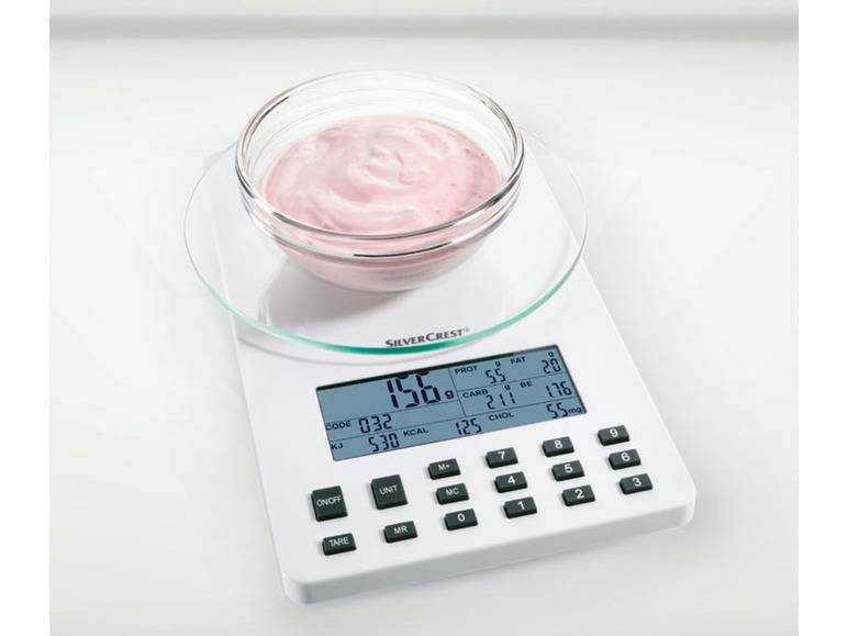 SILVERCREST® KITCHEN TOOLS Nährwert-Analysewaage fit »SNAW 1000 D2« Sonderangebot der Fabrik