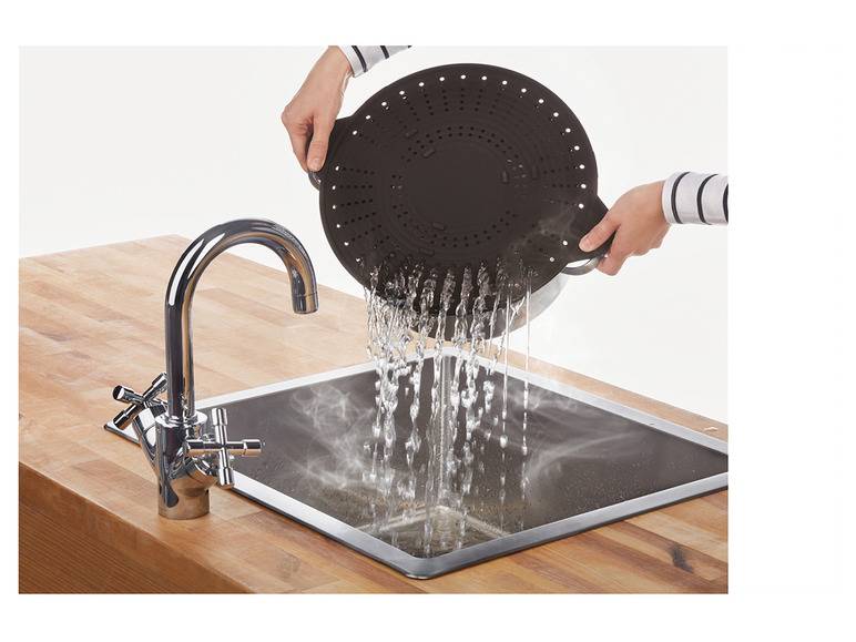 ERNESTO® Pfannenspritzschutz Silikon 3 in 1 Clearance-Verkauf