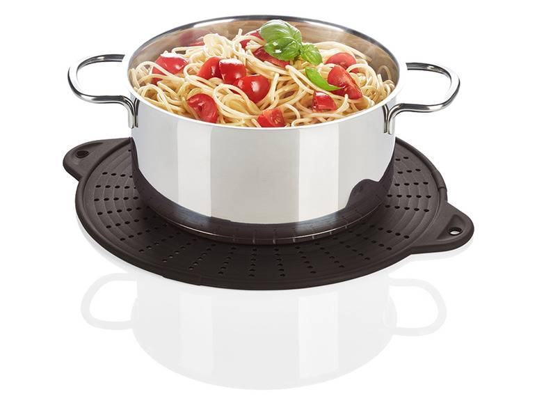 ERNESTO® Pfannenspritzschutz Silikon 3 in 1 Clearance-Verkauf