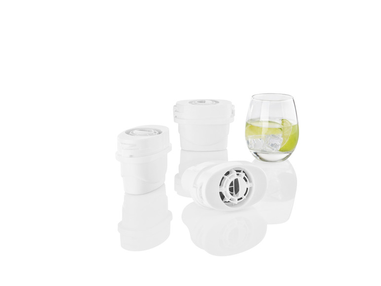 LIVARNO home Wasserfilter-Kartuschen, 3 Stück inkl. Adapter für Brita-Wasserkaraffen Speichern exportieren