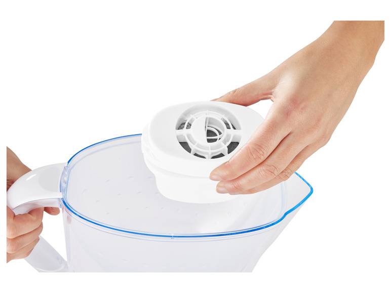 LIVARNO home Wasserfilter-Kartuschen, 3 Stück inkl. Adapter für Brita-Wasserkaraffen Speichern exportieren