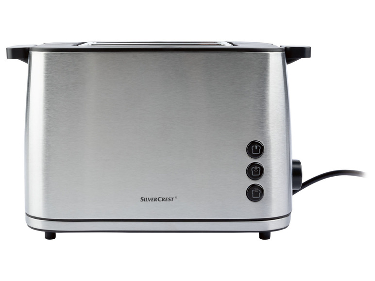 SILVERCREST® KITCHEN TOOLS Toaster »STE 950 A1«, Edelstahl, mit Brötchenaufsatz Outlet