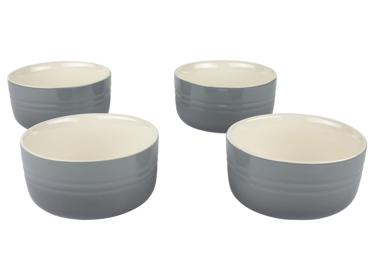 ERNESTO® Geschirr-Set, Teller / Schüssel / Tassen, 12-teilig, Porzellan Fabrikverkauf