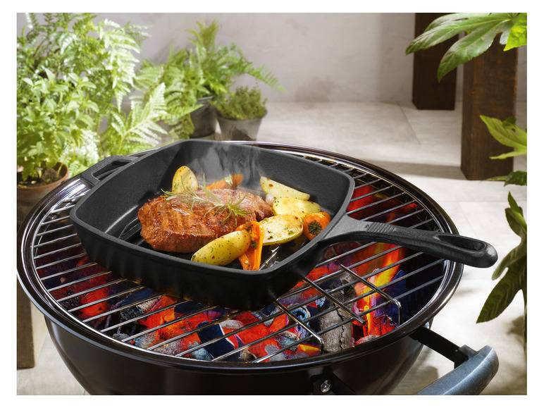 GRILLMEISTER Bratpfanne, aus Gusseisen Meist gekauft