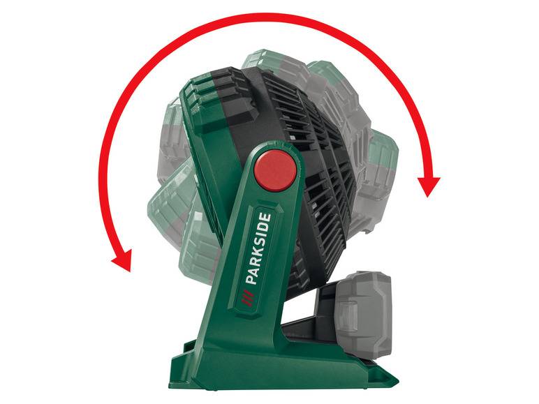 PARKSIDE® 20 V Akku-Ventilator «PVA 20-Li A1», ohne Akku und Ladegerät Saisonschlussverkauf