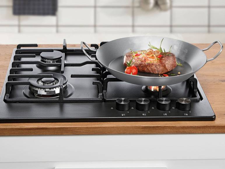 GRILLMEISTER Eisenpfanne, strapazierfähig und langlebig Black Friday