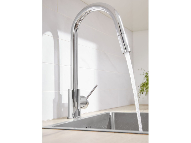 LIVARNO home Design Küchenarmatur, mit Brauseschlauch Weihnachtsangebot