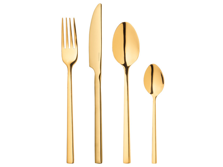 ERNESTO® Edelstahl-Besteck-Set, 16-teilig Lagerräumung