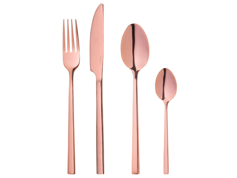 ERNESTO® Edelstahl-Besteck-Set, 16-teilig Lagerräumung