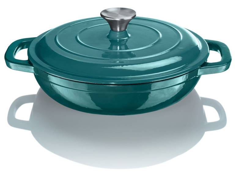 ERNESTO® Gusseisen-Servierpfanne Ø 25 cm Heißer Verkauf