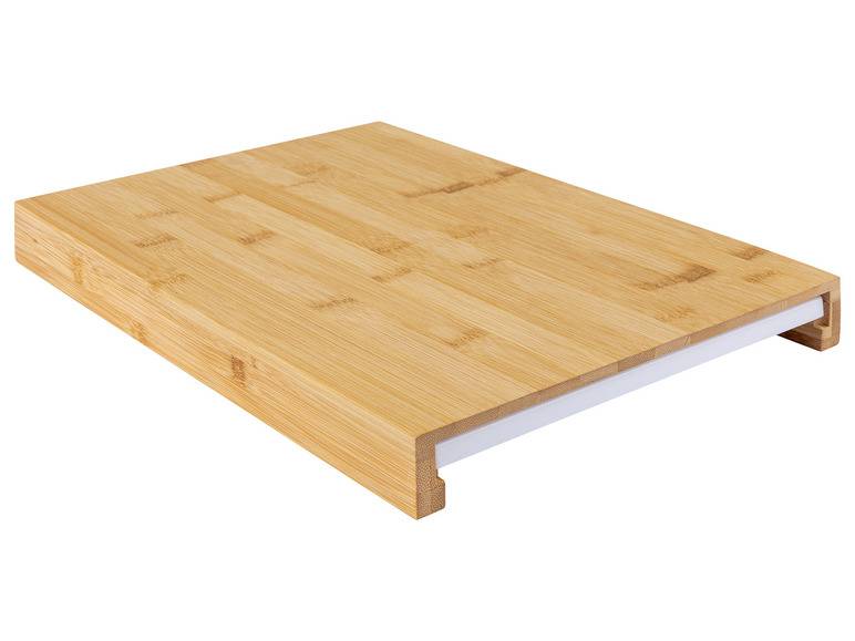 ERNESTO® Schneidebrett mit Auffangschale/Abdeckplatte/Küchenschneidebrett Top Angebot