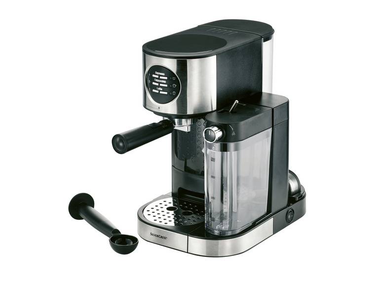 SILVERCREST® KITCHEN TOOLS Espressomaschine mit Milchaufschäumer »SEMM 1470 A2« Saisonale Angebote