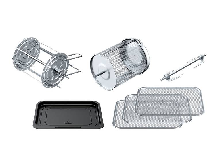 SILVERCREST® KITCHEN TOOLS Heißluftfritteuse 9-in-1 SHF 1800 B1 Räumungsverkauf