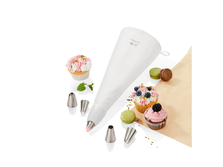 ERNESTO® Spritzbeutel/ Glasurmesser / Teigroller Wochenangebot
