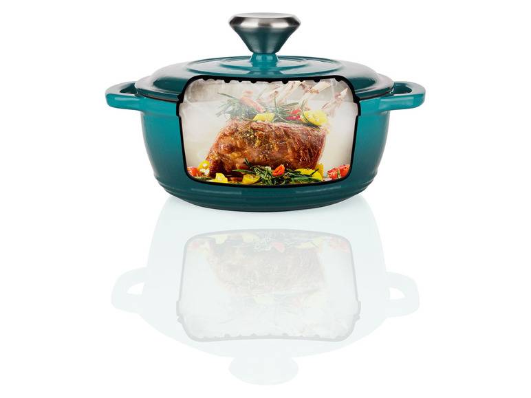 ERNESTO® Gusseisen-Topf, Ø 16,8 cm Bis zu 60% Rabatt