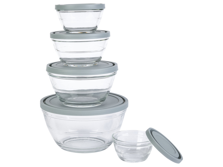 LIVARNO home Glasschüssel-Set, 5 Stück Bis zu 55% Rabatt