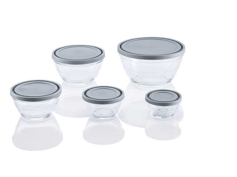 LIVARNO home Glasschüssel-Set, 5 Stück Bis zu 55% Rabatt