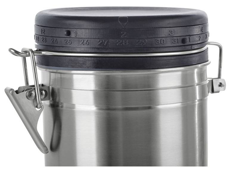 ERNESTO® Kaffee-Aromadose für Bohnen/ Pads, Edelstahl Kostenloser Versand international