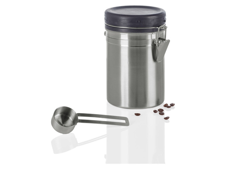 ERNESTO® Kaffee-Aromadose für Bohnen/ Pads, Edelstahl Kostenloser Versand international