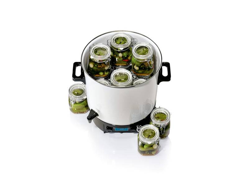 SILVERCREST® KITCHEN TOOLS Einkochautomat »SEAD 1800 A1«, 1800 W, mit Zapfhahn Speichern exportieren