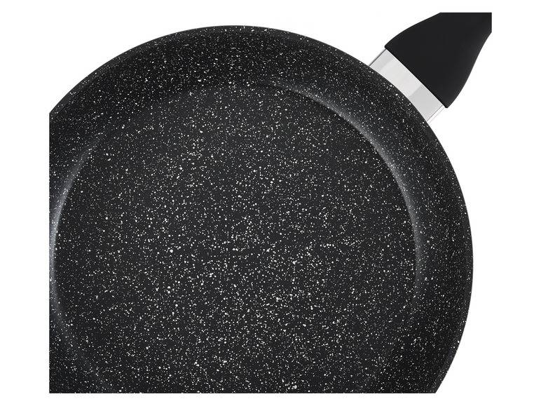 ERNESTO® Aluminium-Pfanne / -Wok, 28 cm, in Granitoptik zollfrei