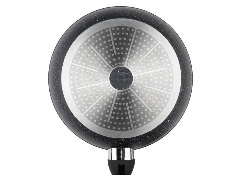 ERNESTO® Aluminium-Pfanne / -Wok, 28 cm, in Granitoptik zollfrei