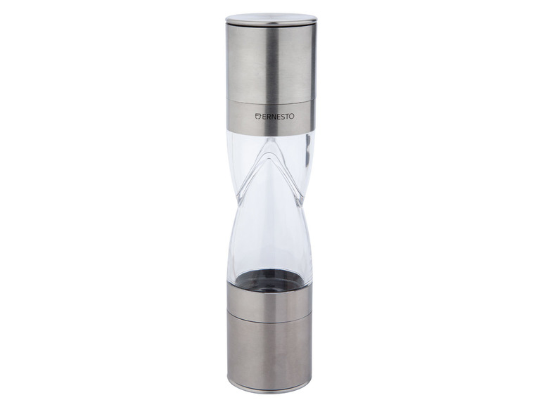 ERNESTO® Salz- und Pfeffermühle 2in1 / Chilimühle 2in1 Edelstahl Rabatte dieses Monats