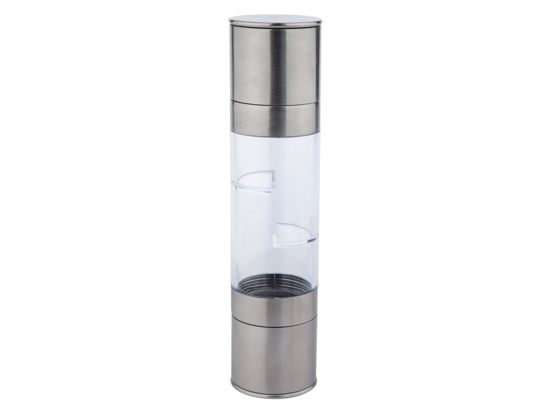 ERNESTO® Salz- und Pfeffermühle 2in1 / Chilimühle 2in1 Edelstahl Rabatte dieses Monats