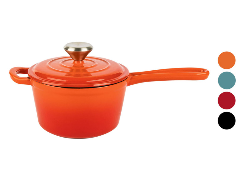 ERNESTO® Gusseisen-Stielkasserolle, Ø 16 cm Jubiläumsangebot
