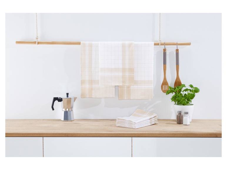 LIVARNO home Geschirrtücher, 8 Stück, 50 x 70 cm Neueste Mode