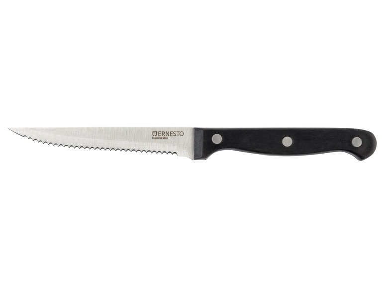 ERNESTO® Steakmesser Set, Mit Wellenschliff Zeitlich begrenztes Angebot