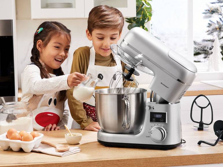 SILVERCREST® KITCHEN TOOLS Küchenmaschine »SKMW 900 A1«, inkl. Waage Räumungsverkauf