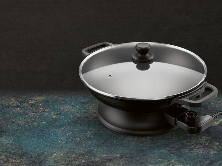 SILVERCREST® KITCHEN TOOLS Elektrische-Multipfanne/Wok, »SEMP 2000 A1«, Ø 33 cm VIP-Rabatte