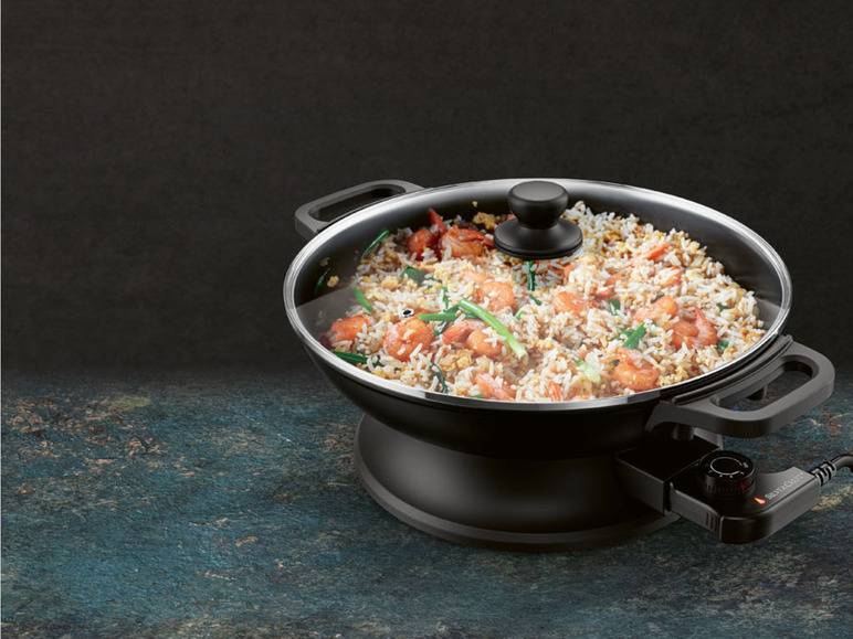 SILVERCREST® KITCHEN TOOLS Elektrische-Multipfanne/Wok, »SEMP 2000 A1«, Ø 33 cm VIP-Rabatte