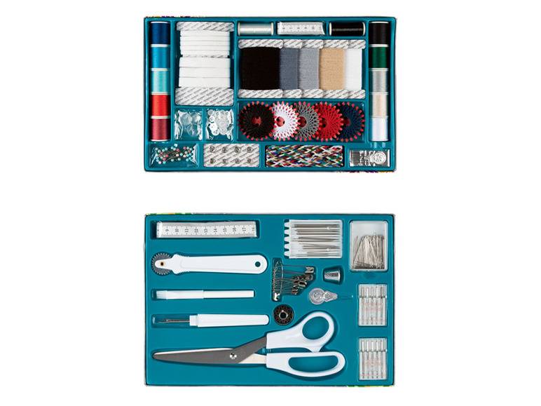 crelando® Nähbox Universal, 160-teilig / 96-teilig Bis zu 65% Rabatt