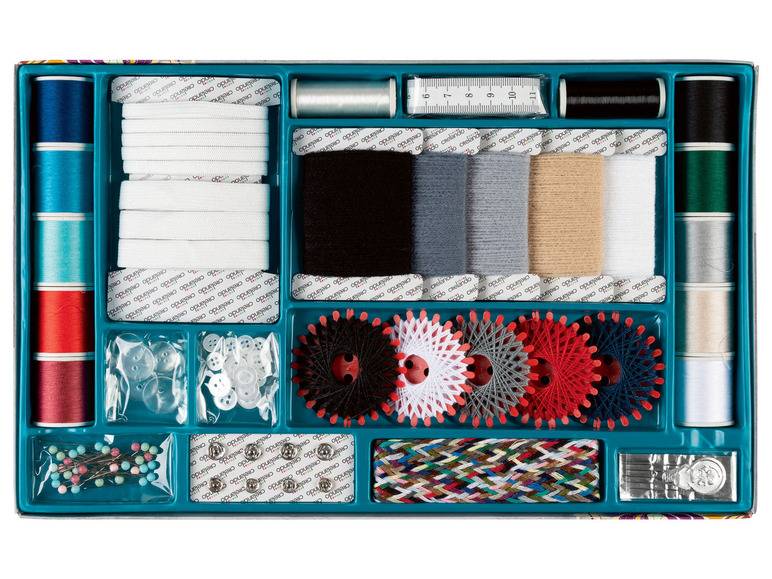 crelando® Nähbox Universal, 160-teilig / 96-teilig Bis zu 65% Rabatt