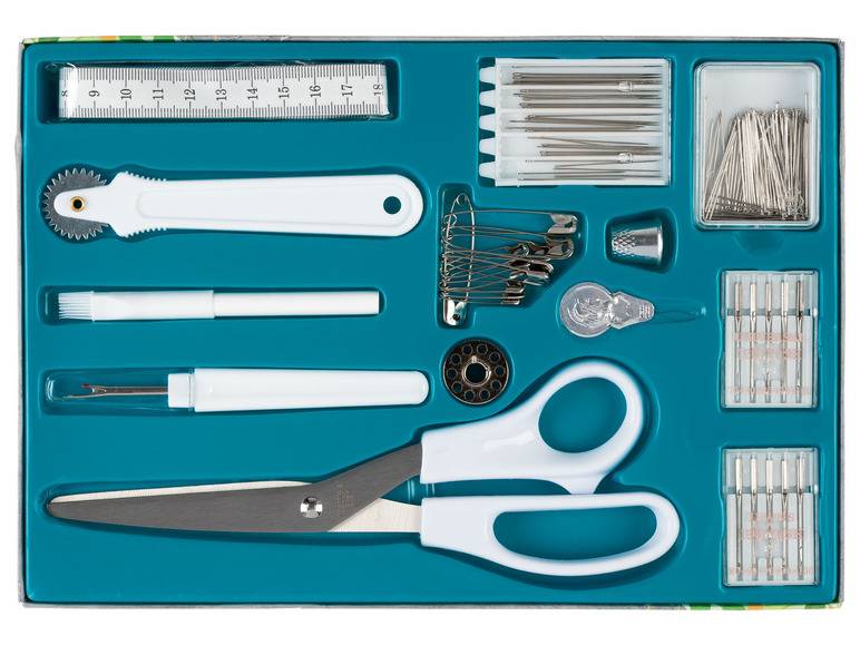 crelando® Nähbox Universal, 160-teilig / 96-teilig Bis zu 65% Rabatt