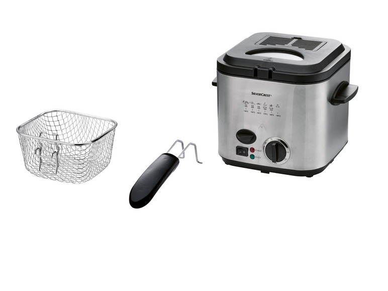 SILVERCREST® KITCHEN TOOLS Mini-Fritteuse »SFM 840 B1«, 840 W Clearance-Verkauf