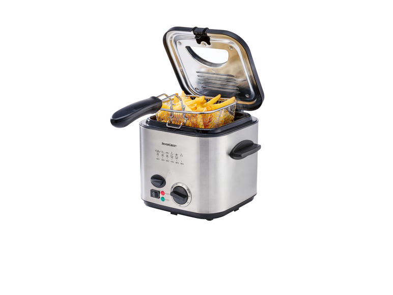 SILVERCREST® KITCHEN TOOLS Mini-Fritteuse »SFM 840 B1«, 840 W Clearance-Verkauf