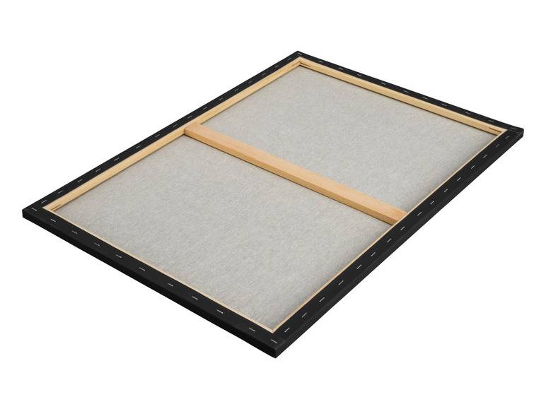 crelando® Leinwand / Leinwand-Set, schwarz vorgrundiert, aus Baumwolle Im Verkauf