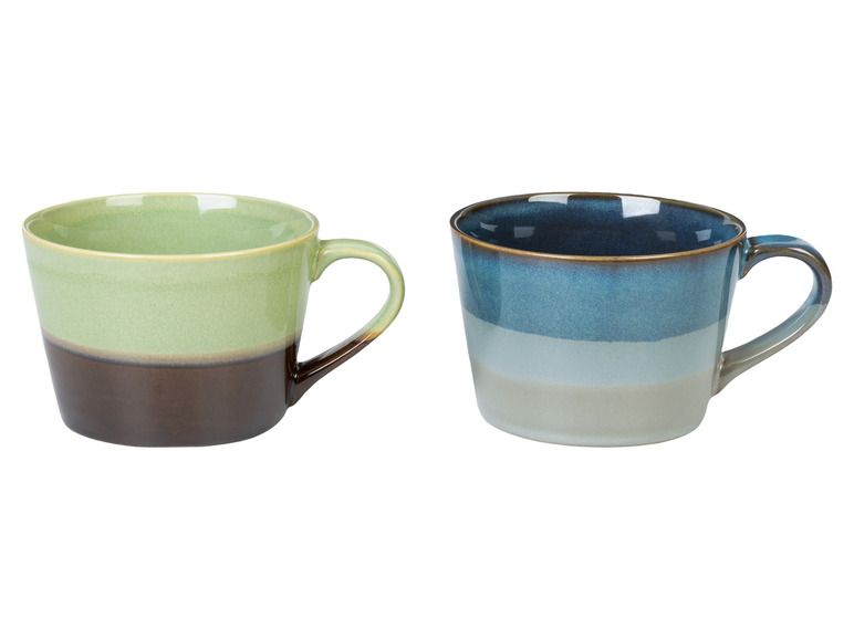 LIVARNO home Kaffeetassen Set / Kaffeekanne, aus glasiertem Steingut 2025