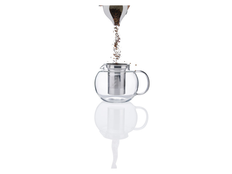 ERNESTO® Glas-Teekanne /-Kaffeebereiter, besonders leicht im Angebot
