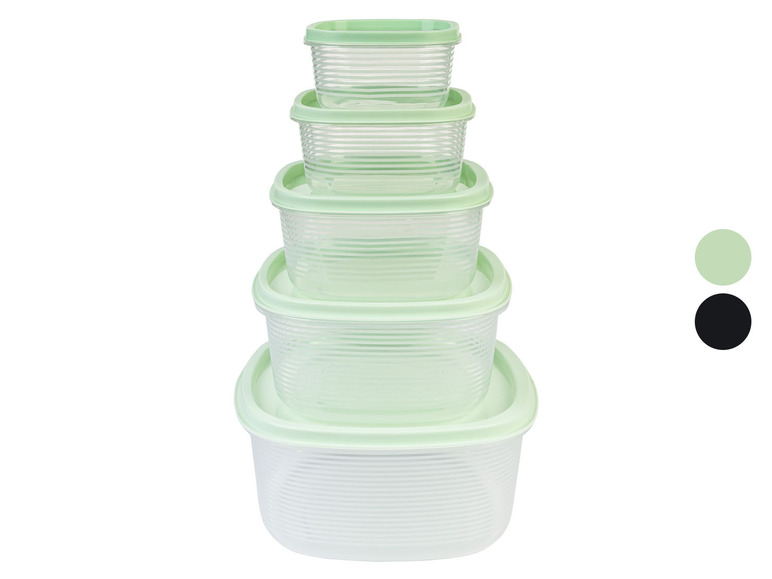 ERNESTO® Vorratsdosen-Set, 5-teilig, stapelbar Online Outlet