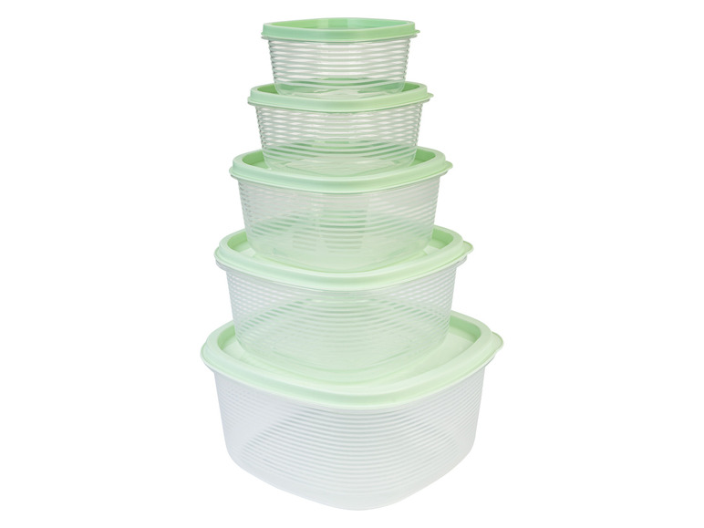 ERNESTO® Vorratsdosen-Set, 5-teilig, stapelbar Online Outlet