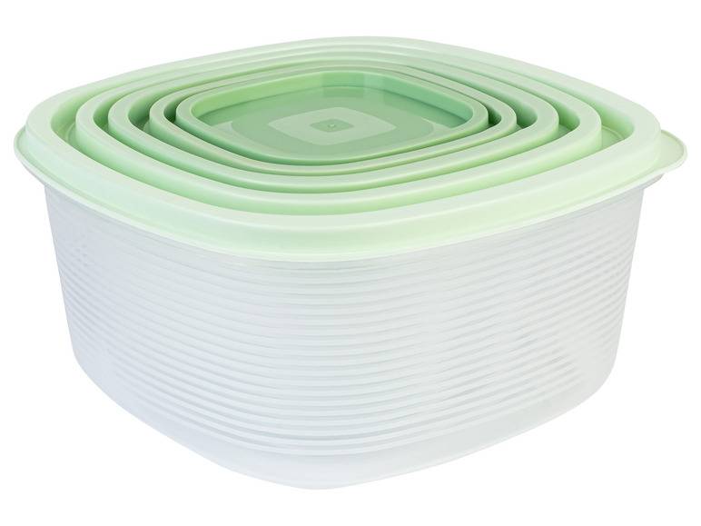 ERNESTO® Vorratsdosen-Set, 5-teilig, stapelbar Online Outlet