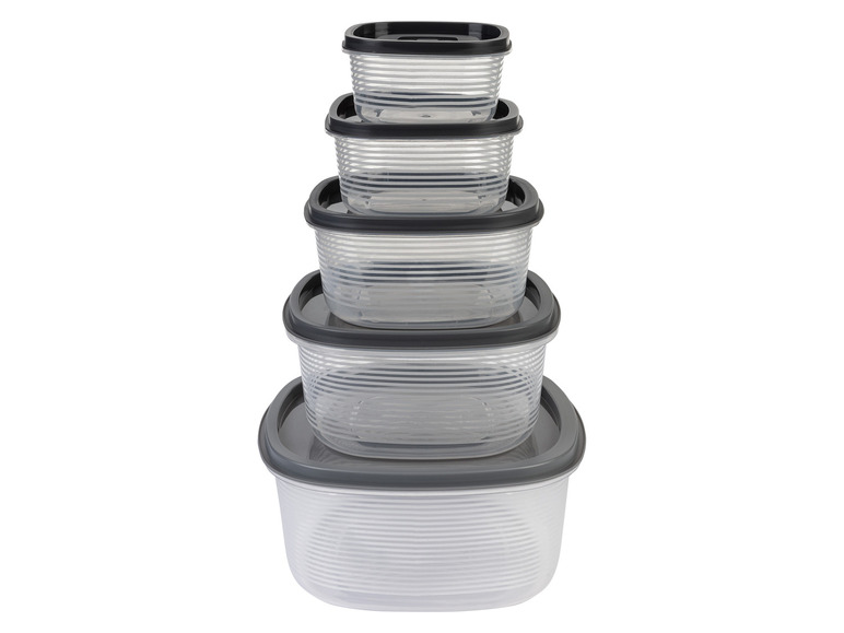 ERNESTO® Vorratsdosen-Set, 5-teilig, stapelbar Online Outlet