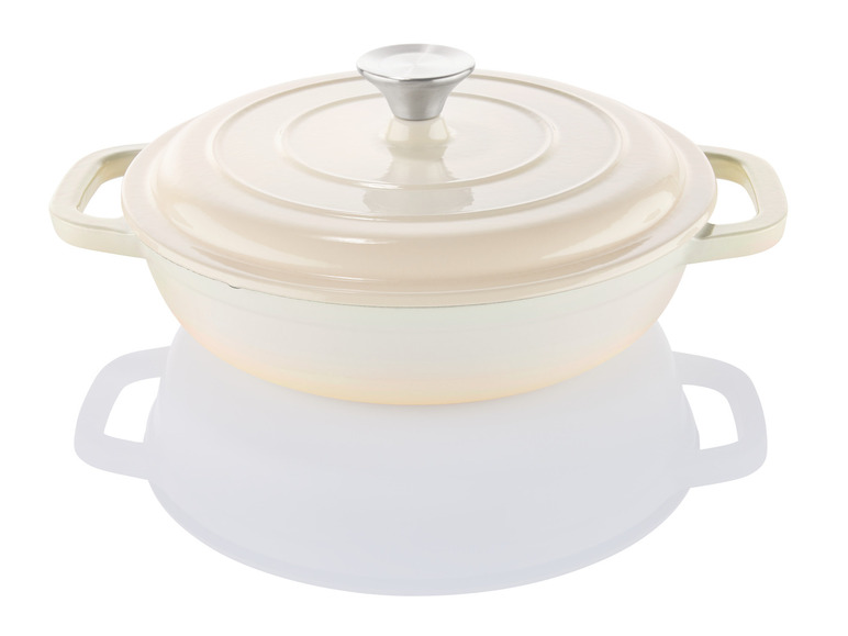 LIVARNO home Gusseisen-Servierpfanne, Ø 25 x H 6 cm Tiefpreis