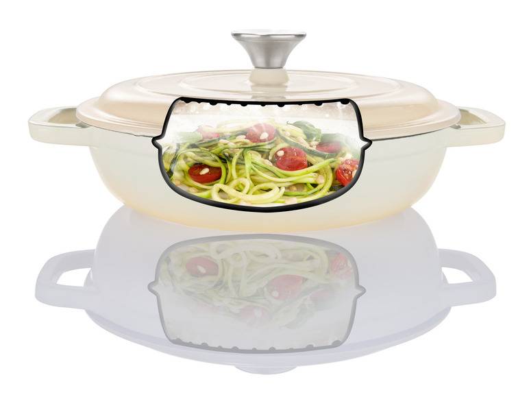 LIVARNO home Gusseisen-Servierpfanne, Ø 25 x H 6 cm Tiefpreis