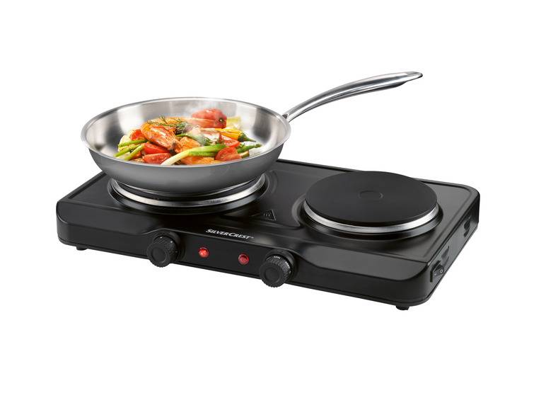 SILVERCREST® KITCHEN TOOLS Doppelkochplatte »SDK 2500 E1 / SDK 2300 E1 / SODK 2500 E1«, 2500 W Discount Store für neue Produkte